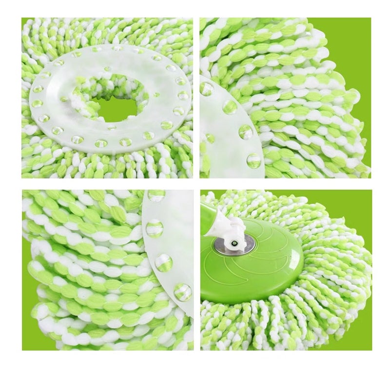 Rinakou 6 Pack Spin Mop Refill Pads Compatible with SIMPLI-Magic 79349 79117 979193 79229 Spin Mop Cleaning System, Part No.79161 - Image 5